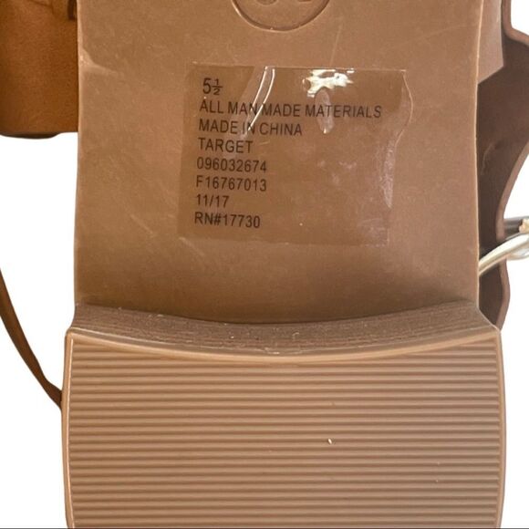 Universal Thread “Aspen” Woven Heeled Sandal Slingback • Size 5.5 • New in Box - Picture 8 of 11